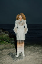 Load image into Gallery viewer, Christina Fur Leather Trench
